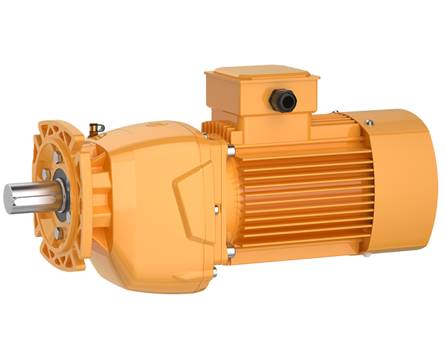 Соосный цилиндрический мотор-редуктор серии NCJ