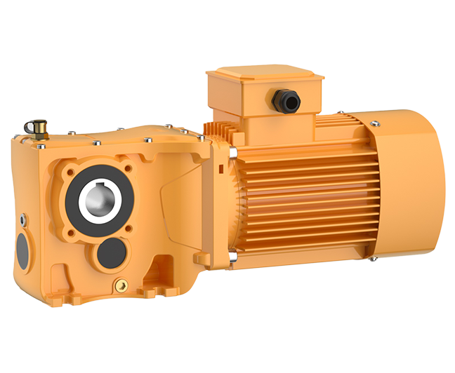 Конический мотор-редуктор серии SNKG